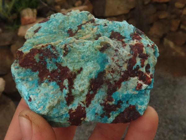 Natural Rough Shattuckite Cobbed Specimens  x 12 From Namibia - TopRock