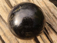 Polished Rare Iolite Spheres x 2 From Ambatofinandrahana, Madagascar - Toprock Gemstones and Minerals