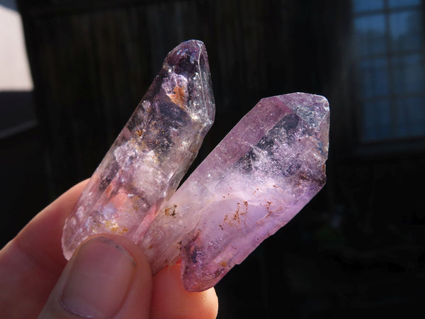 Natural Chiredzi Amethyst Quartz Crystals x 23 From Chiredzi, Zimbabwe - TopRock