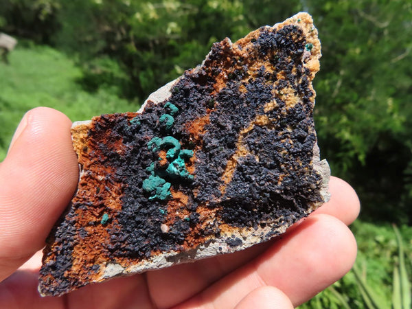 Natural Libethenites With Dark Green Orthorhombic Crystals On Dolomites x 3 From Kambove, Congo - TopRock