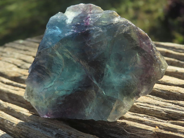 Natural Selected Watermelon Fluorite Cobbed Pieces x 7 From Uis, Namibia - TopRock