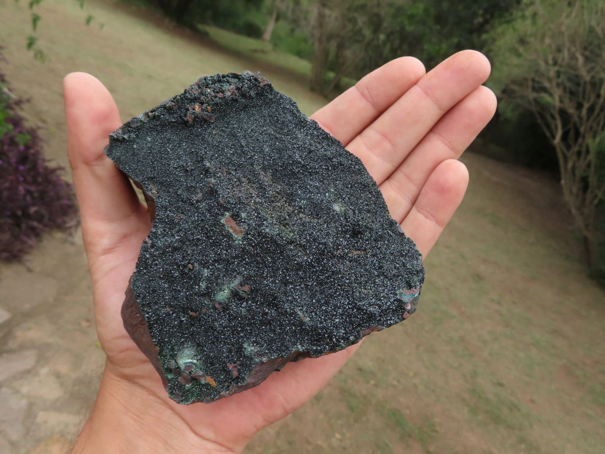 Natural Rare Copper Phosphate Libethenite On Dolomite Specimens x 2 From Shituru, Congo - TopRock