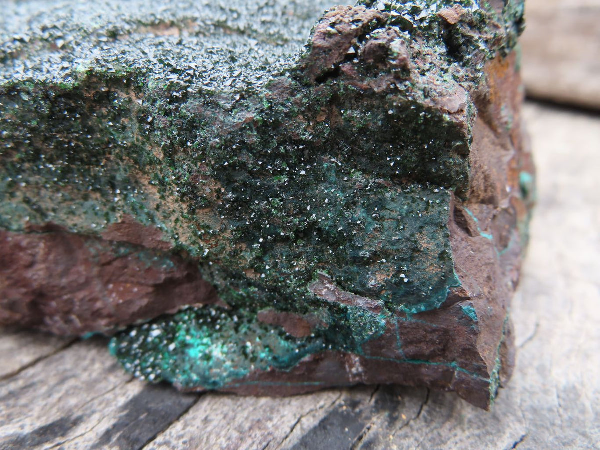 Natural Rare Copper Phosphate Libethenite On Dolomite Specimens x 2 From Shituru, Congo - TopRock