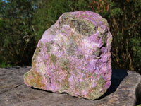 Natural Rough Stichtite & Green Serpentine Specimens x 2 From Barberton, South Africa - TopRock