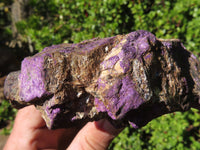 Natural Rough Purpurite Specimens x 2 From Erongo, Namibia - TopRock