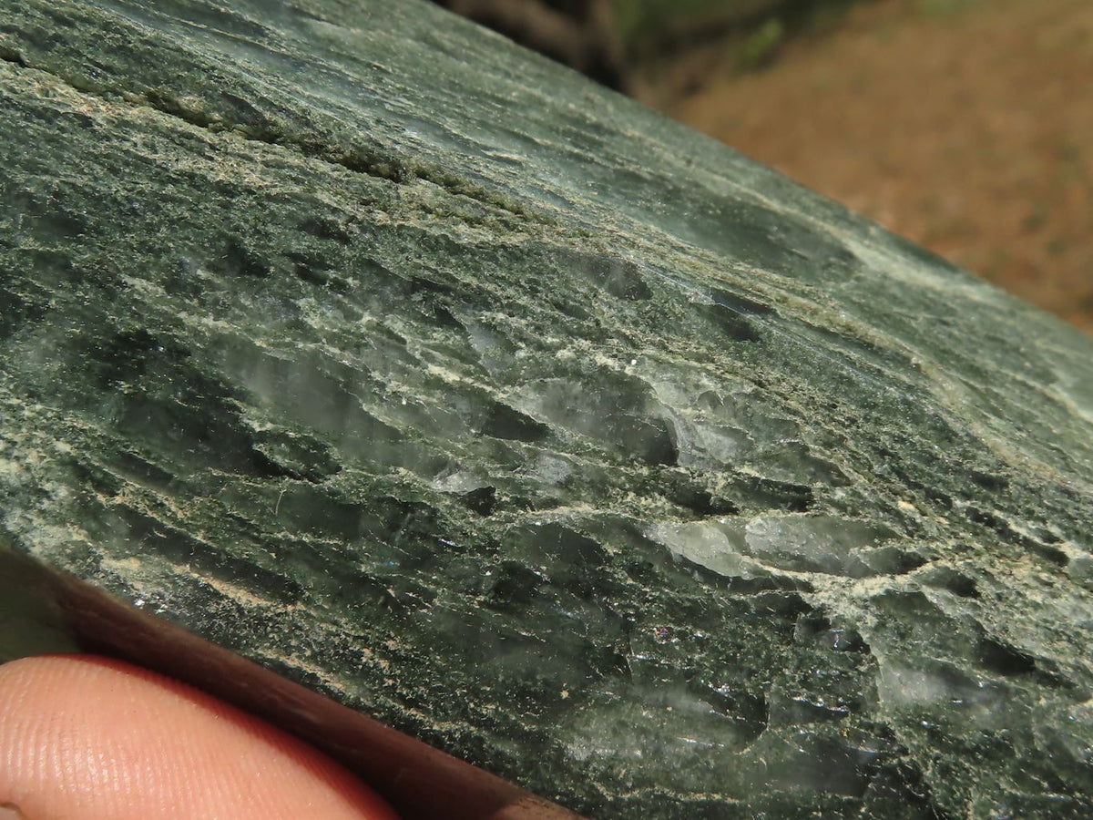 Polished Stunning Green Fuchsite Quartz Points x 4 From Andakatani, Madagascar - TopRock