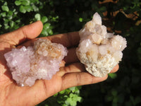 Natural Mixed Spirit Amethyst Quartz Clusters  x 6 From Boekenhouthoek, South Africa - Toprock Gemstones and Minerals