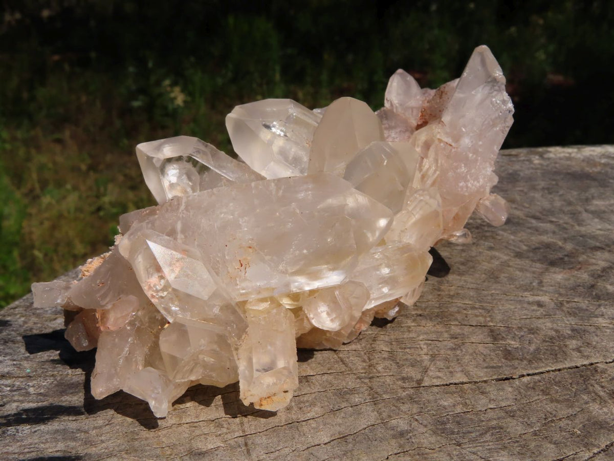 Natural Quartz Clusters Specimens x 3 From Zambia - TopRock