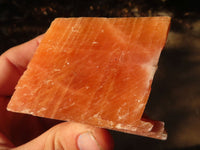 Natural New Sunset Orange Calcite Specimens  x 4 From Spitzkop, Namibia - Toprock Gemstones and Minerals