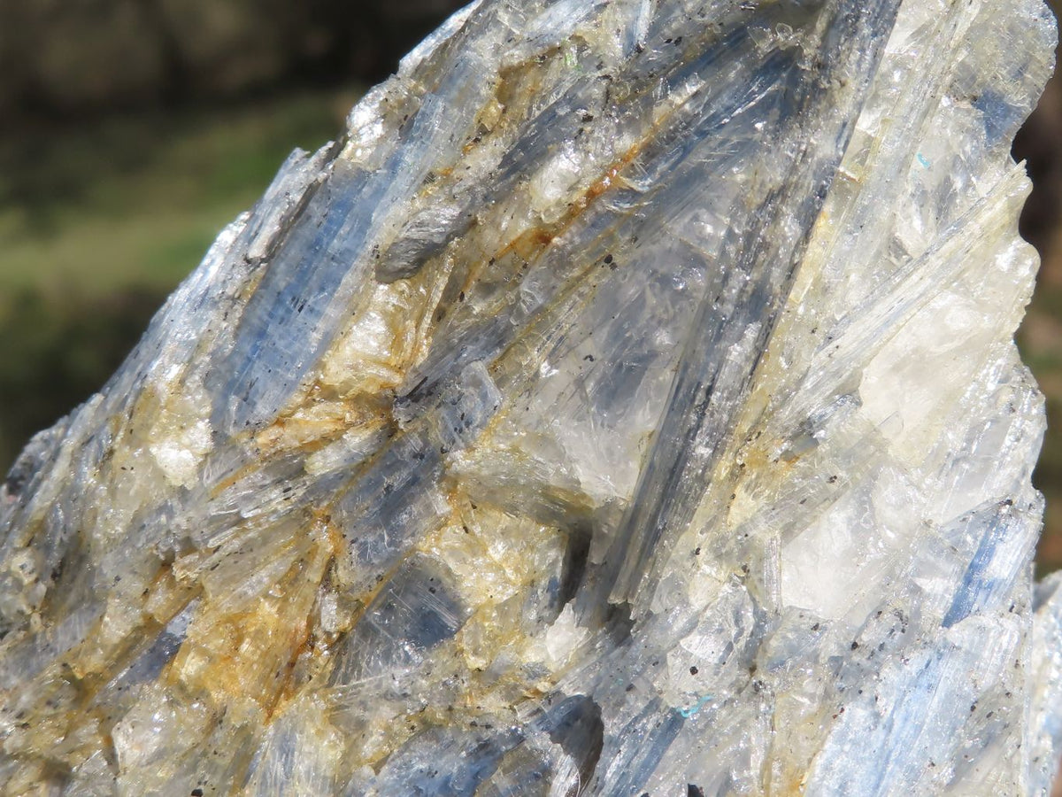 Natural Blue Kyanite Crystals In Schist Specimens x 6 From Karoi, Zimbabwe - TopRock