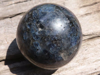 Polished Rare Iolite / Water Sapphire Spheres  x 2 From Madagascar - TopRock