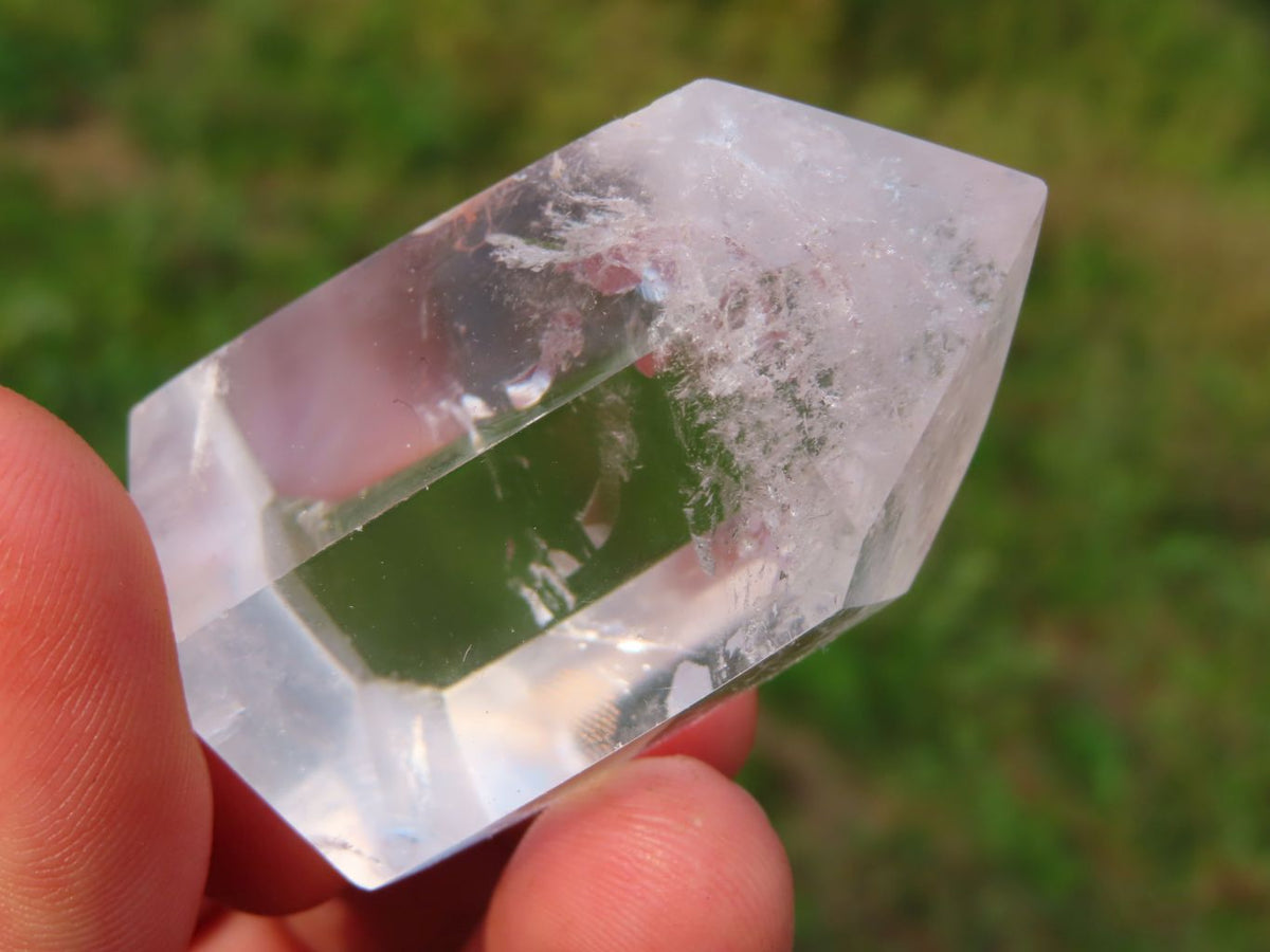 Polished Optic to Near Optic Quartz Crystal Points x 12 From Madagascar - TopRock