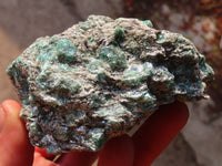 Natural Rare Emerald Mica In Matrix Cobbed Specimens x 6 From Mutoko, Zimbabwe - Toprock Gemstones and Minerals