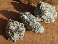 Natural Rare Emerald Mica In Matrix Cobbed Specimens x 6 From Mutoko, Zimbabwe - Toprock Gemstones and Minerals