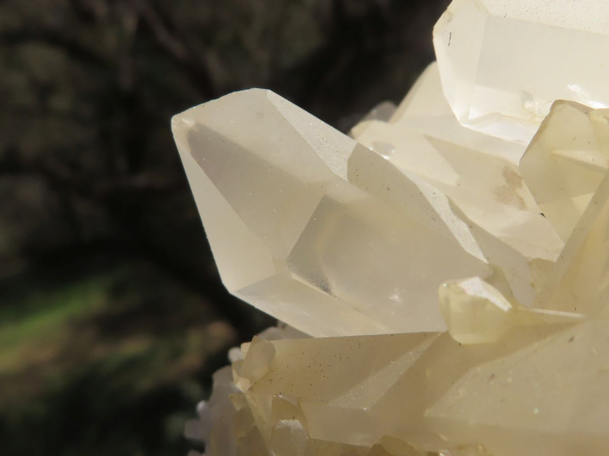 Natural Gorgeous Quartz Clusters With Semi Optic Crystals x 4 From Mandrosonoro, Madagascar - TopRock