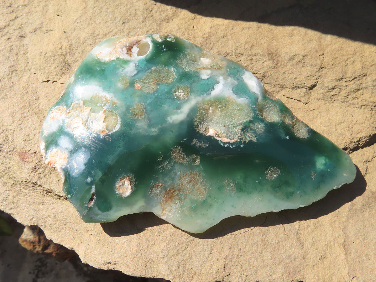 Polished One Side Mtorolite Slices x 6 From Mutorashanga, Zimbabwe - TopRock