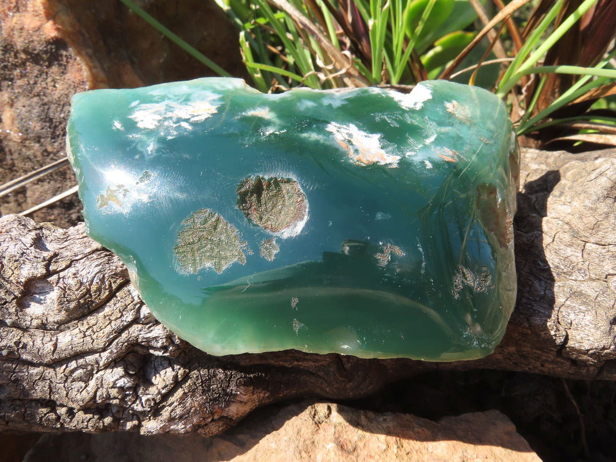 Polished One Side Mtorolite Slices x 6 From Mutorashanga, Zimbabwe - TopRock