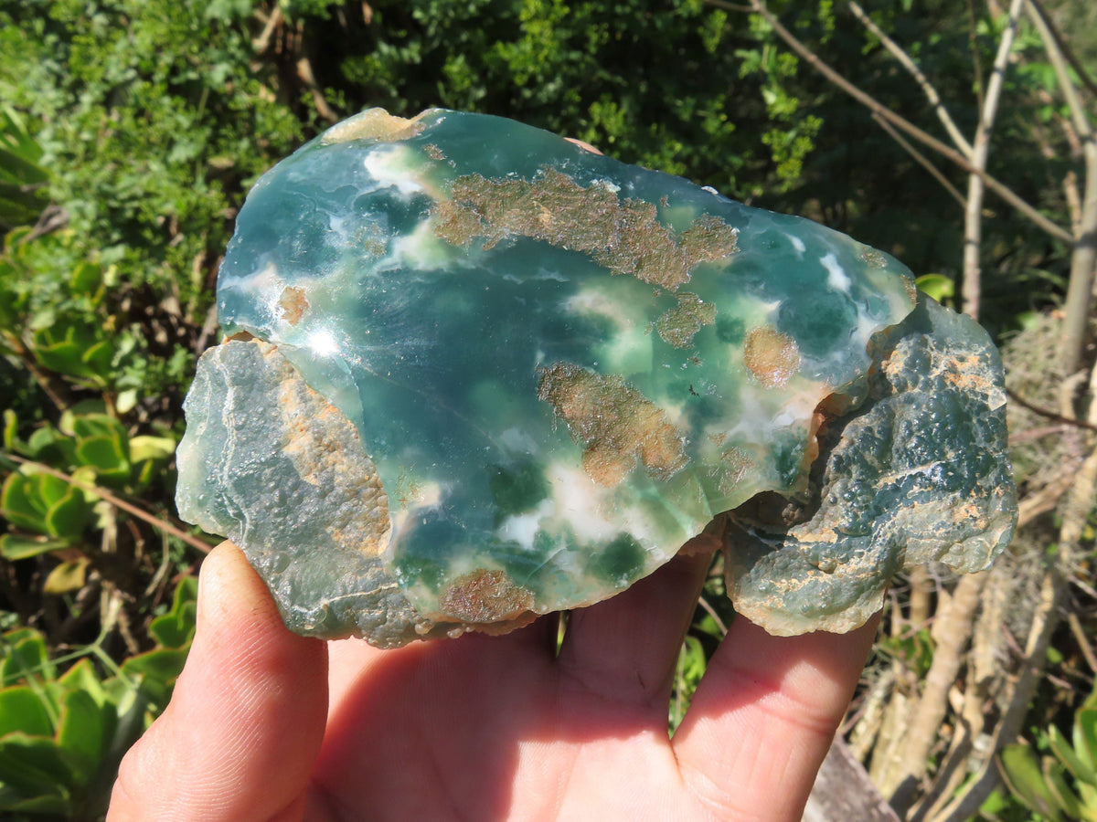 Polished One Side Mtorolite Slices x 6 From Mutorashanga, Zimbabwe - TopRock