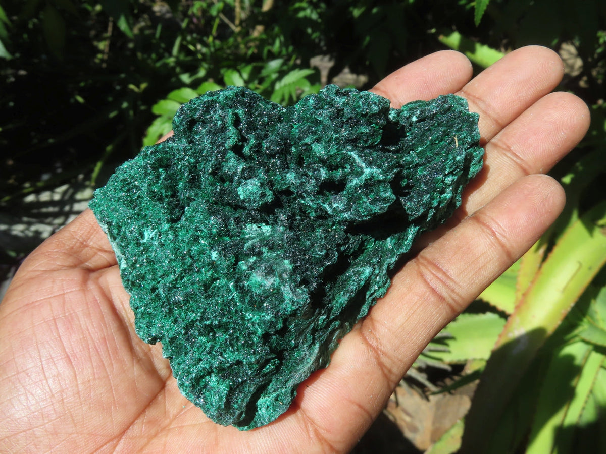 Natural Silky Malachite Specimens x 6 From Kasompe, Congo - TopRock
