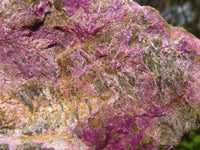 Natural Rough Stichtite & Serpentine Specimens  x 12 From Barberton, South Africa - Toprock Gemstones and Minerals