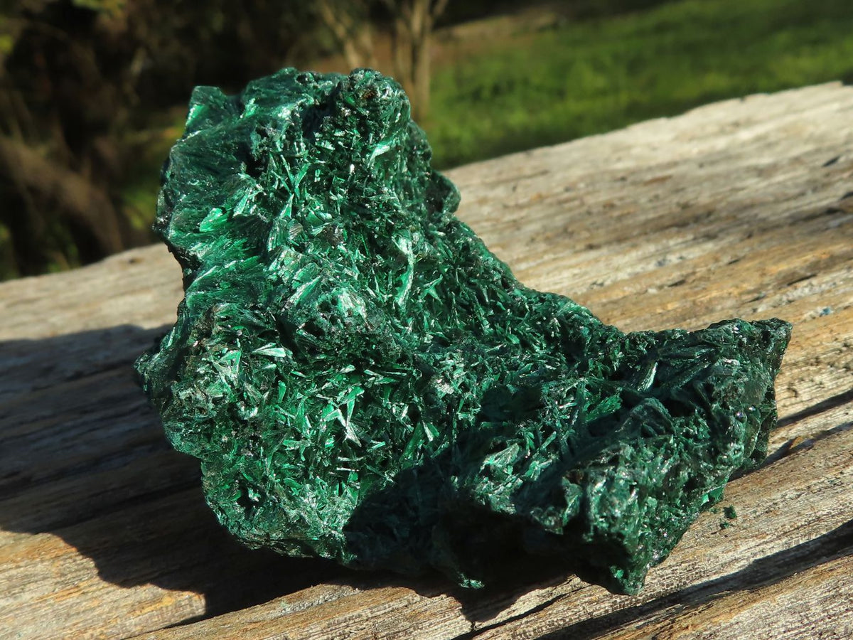 Natural Chatoyant Silky Malachite Specimens x 12 From Kasompe, Congo - TopRock