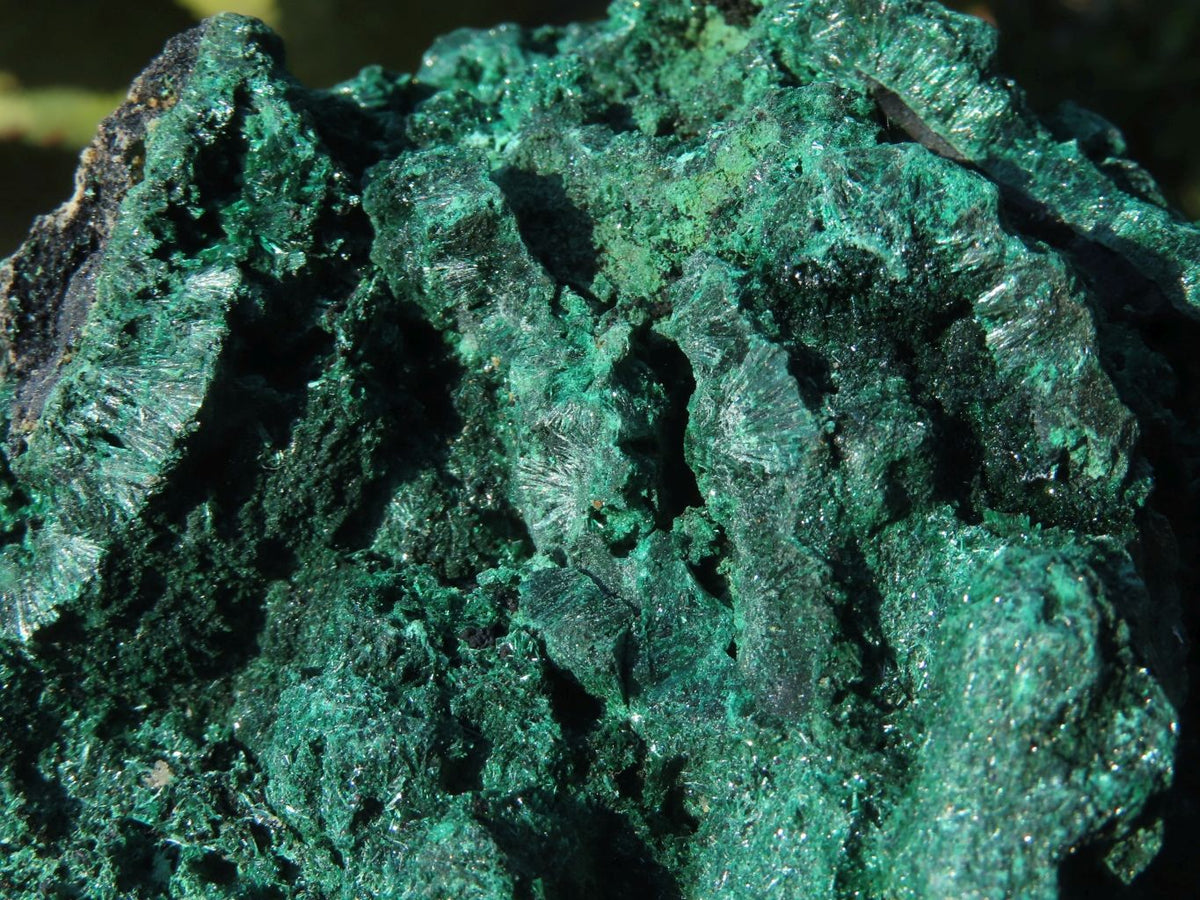 Natural Silky Malachite Specimens x 3 From Kasompe, Congo - TopRock
