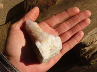 Natural Pale Lilac Spirit Quartz Crystals x 12 From Boekenhouthoek, South Africa - Toprock Gemstones and Minerals