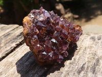 Natural Small Dark "Amethystos" Amethyst Crystal Plates  x 35 From Kwaggafontein, South Africa - TopRock
