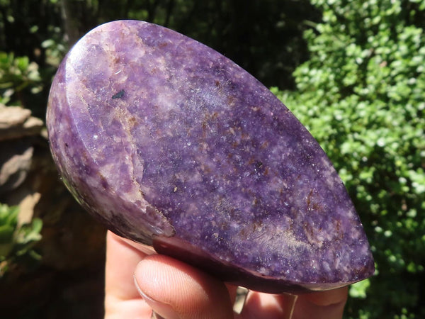 Polished Purple Lepidolite Free Forms  x 6 From Zimbabwe - TopRock