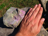 Natural Rare Stichtite & Green Serpentine Specimens x 4 From Barberton, South Africa - TopRock