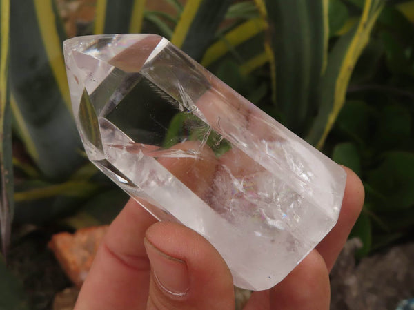 Polished Clear Quartz Crystal Points x 6 From Madagascar - TopRock
