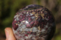 Polished Pink Tourmaline Rubellite Spheres x 3 From Ambatondrazaka, Madagascar - TopRock
