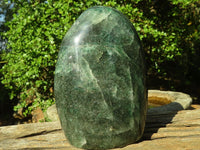 Polished Emerald Fuchsite Quartz Standing Free Form x 1 From Madagascar - Toprock Gemstones and Minerals