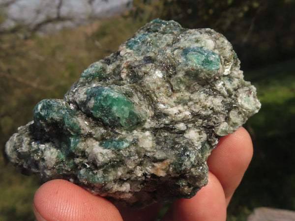 Natural Green Emerald In Mica & Quartz Matrix Specimens  x 5 From Zimbabwe - TopRock