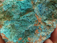 Natural Rough Blue Shattuckite Specimens  x 12 From Kaokoveld, Namibia - TopRock