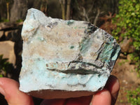 Natural Drusy Coated Chrysocolla & Malachite Dolomite Specimens x 4 From Likasi, Congo - Toprock Gemstones and Minerals