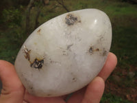 Polished Trio Of Agate Standing Free Forms  x 3 From Madagascar - TopRock