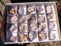 Natural Spirit Amethyst Quartz Crystals x 20 From Boekenhouthoek, South Africa - Toprock Gemstones and Minerals