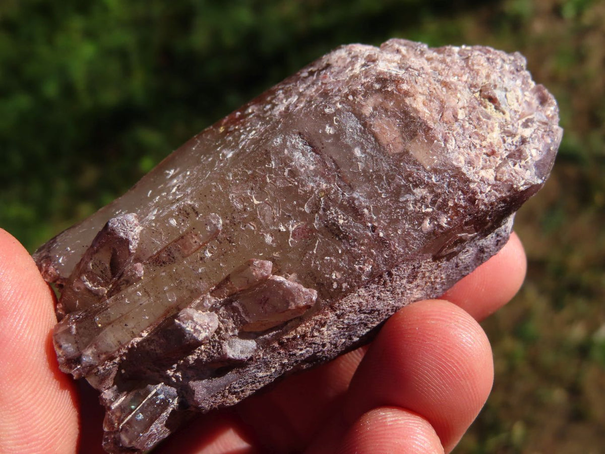 Natural Red Hematoid Crystals x 12 From Karoi, Zimbabwe - TopRock