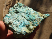 Natural Drusy Chrysocolla & Malachite Dolomite Specimens x 4 From Congo - Toprock Gemstones and Minerals