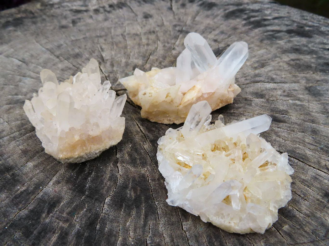 Natural Mixed Malagasy Quartz Clusters x 24 From Madagascar - TopRock