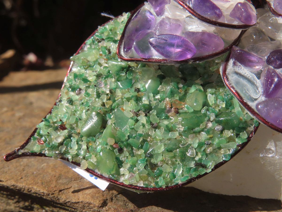 Polished Large Gemstone Art Rose - sold per piece - From South Africa - TopRock