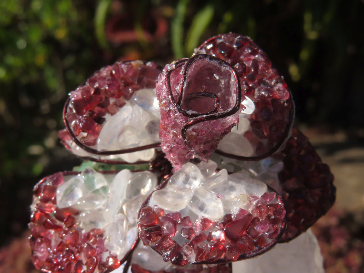 Polished Large Gemstone Art Rose - sold per piece - From South Africa - TopRock
