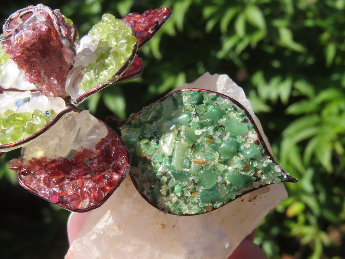 Polished Large Gemstone Art Rose - sold per piece - From South Africa - TopRock