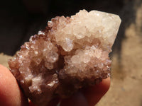 Natural White Spirit Quartz Clusters x 24 From Boekenhouthoek, South Africa - Toprock Gemstones and Minerals