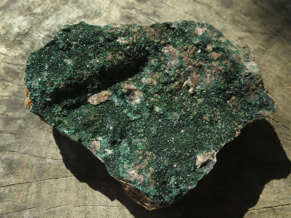 Natural Crystalline Micro Botryoidal Malachite on Matrix Specimens  x 6 From Tenke Fungurume, Congo - TopRock