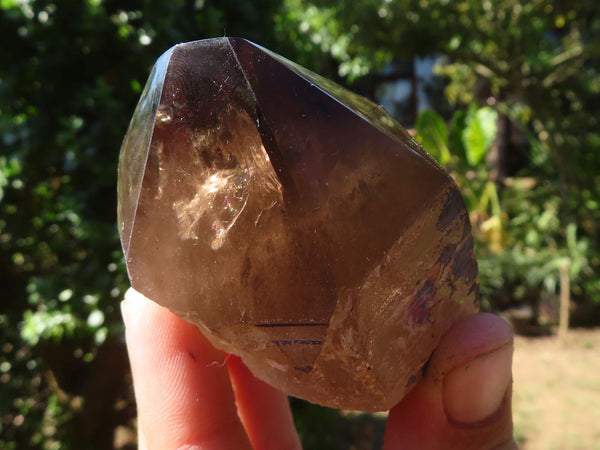 Polished Single Morion Smokey Quartz Crystals  x 6 From Mulanje, Malawi - TopRock