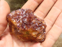 Natural Small Dark "Amethystos" Amethyst Clusters x 35 From Kwaggafontein, South Africa - TopRock