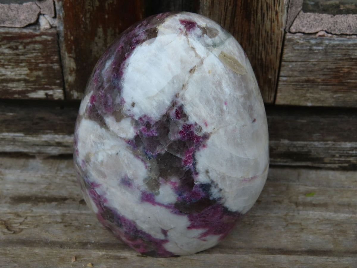 Polished Rubellite Standing Free Forms x 3 From Madagascar - TopRock