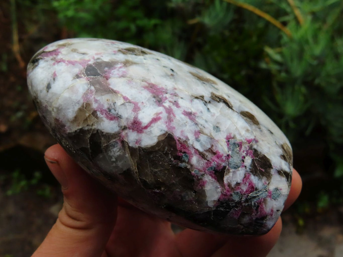 Polished Rubellite Standing Free Forms x 3 From Madagascar - TopRock